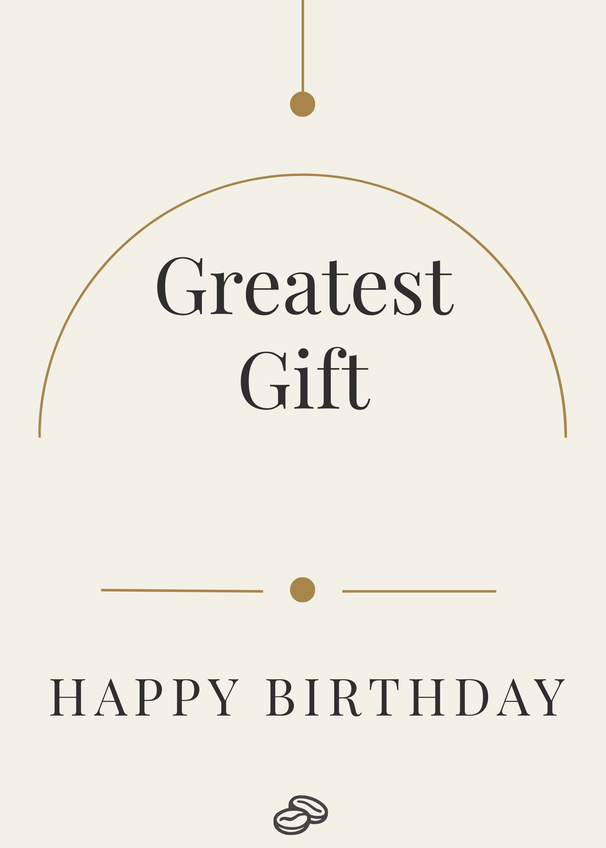 Best Friend Birthday Card - One of Life's Greatest Gifts- Digital Download