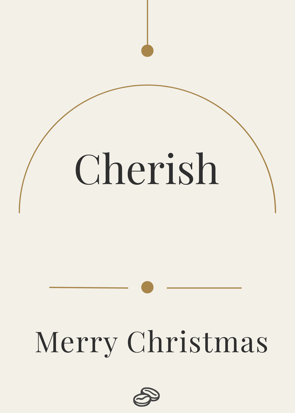 Christmas Card - Cherish - Digital Download