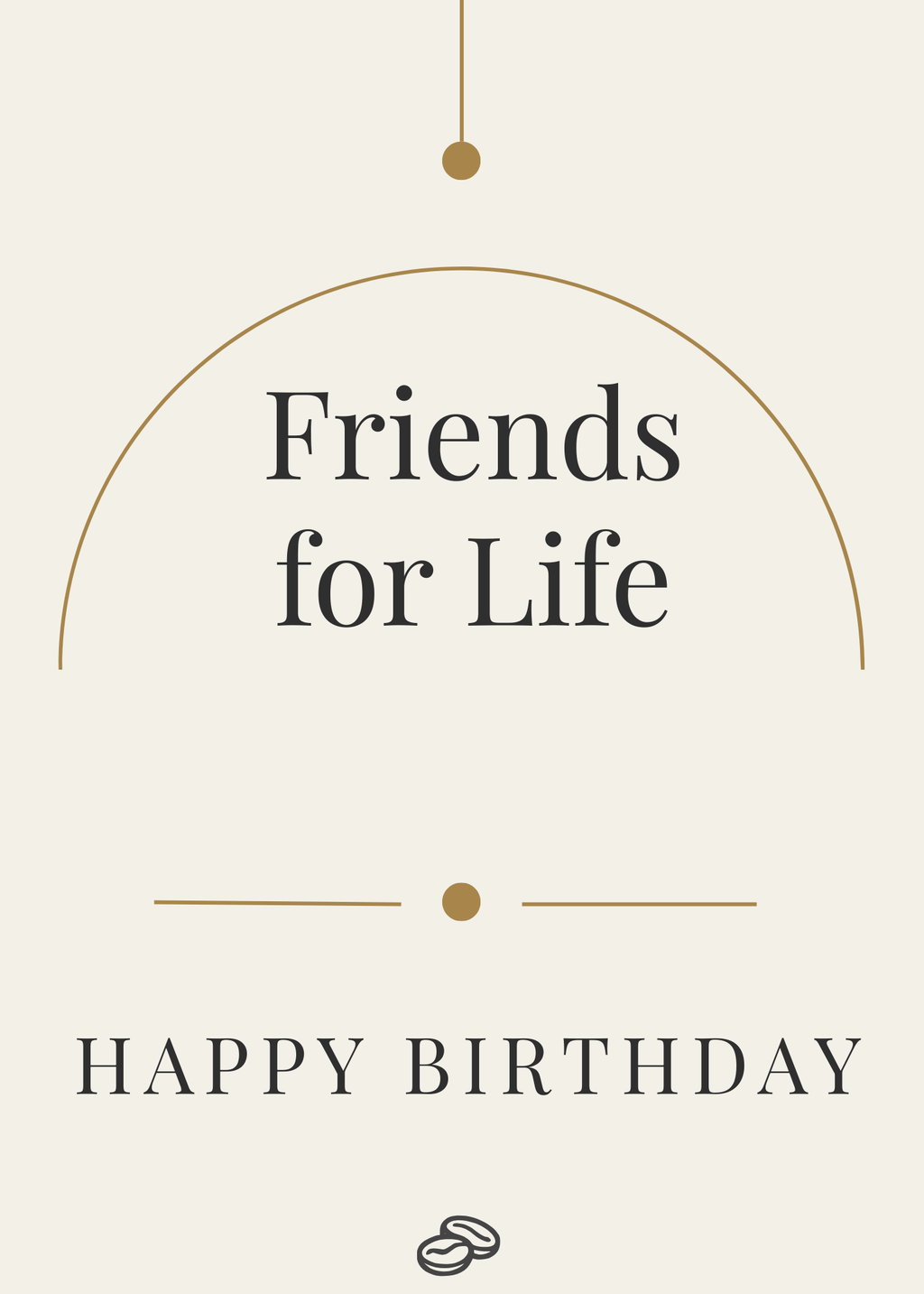 Friend Birthday Card - Friendship Beyond Time - Digital Download