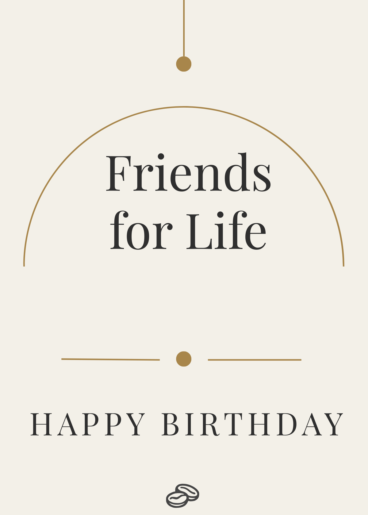 Friend Birthday Card - Friendship Beyond Time - Digital Download