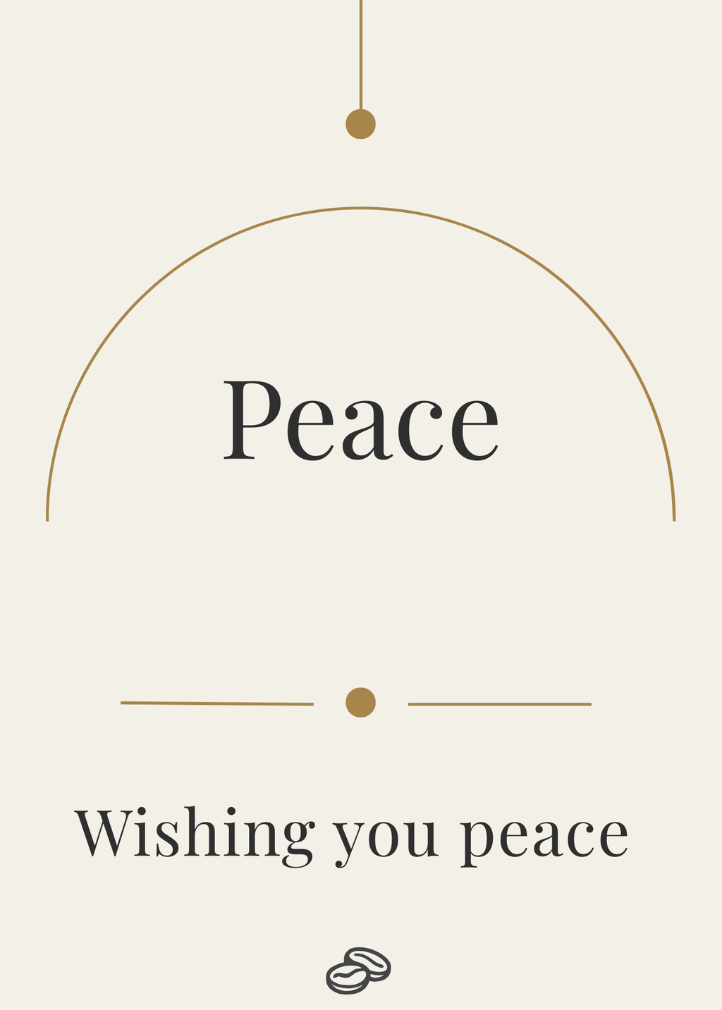 Sympathy Card - Peace - Digital Download