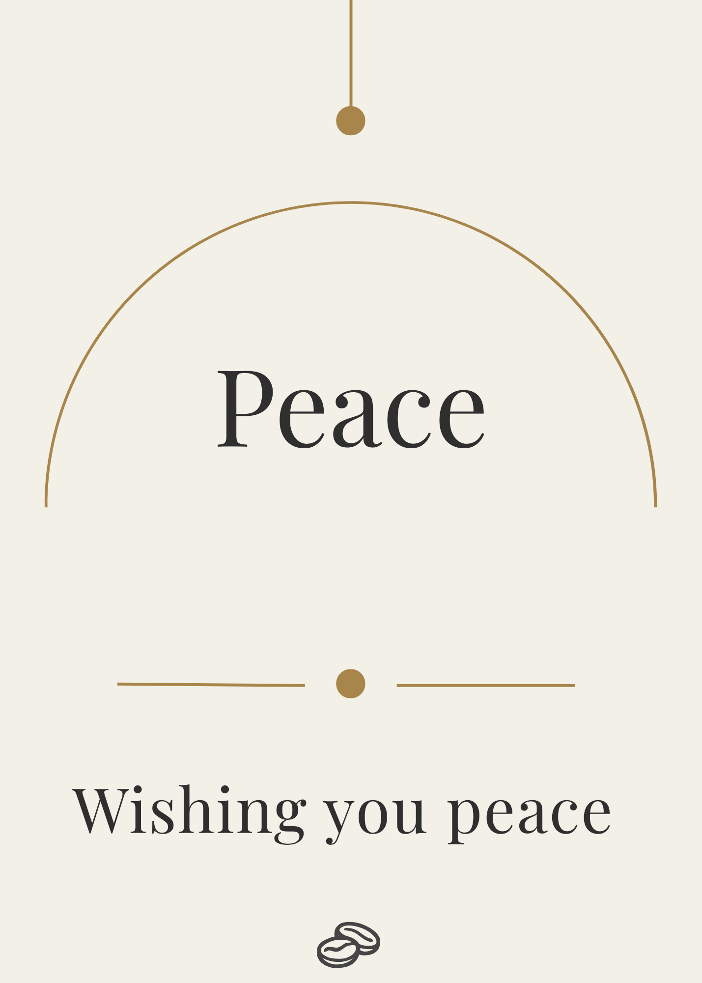 Sympathy Card - Peace - Digital Download