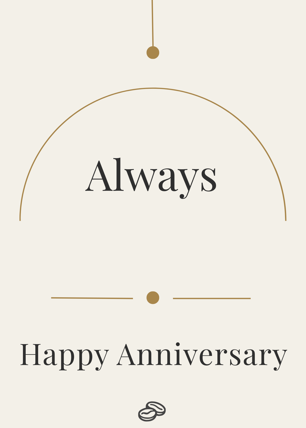 Anniversary Card - -Always - Digital Download