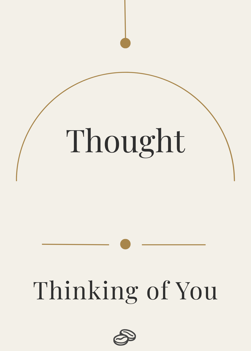 Thinking of You Card - Thought - Digital Download