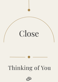 Thinking of You Card - Close - Digital Download