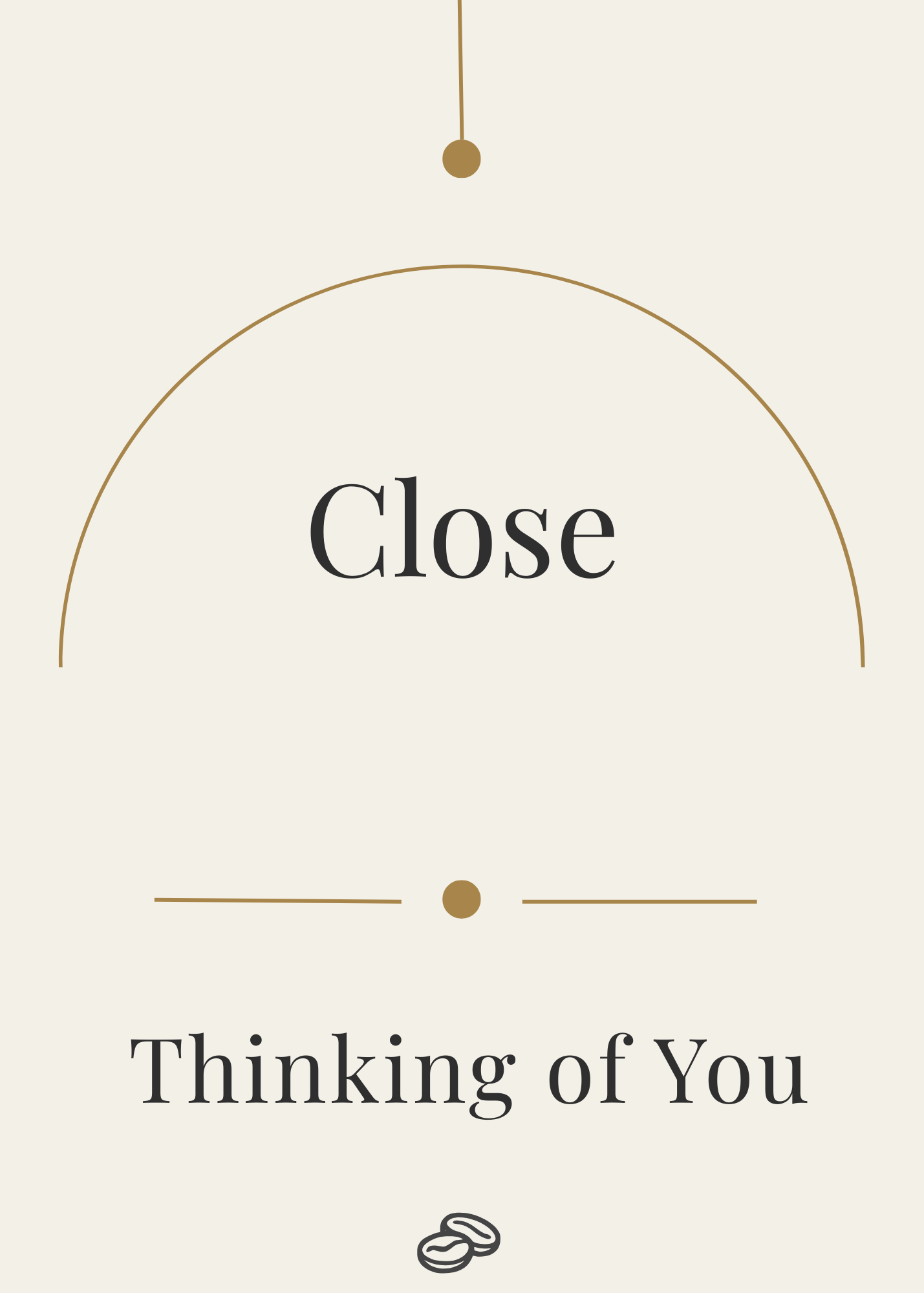 Thinking of You Card - Close - Digital Download