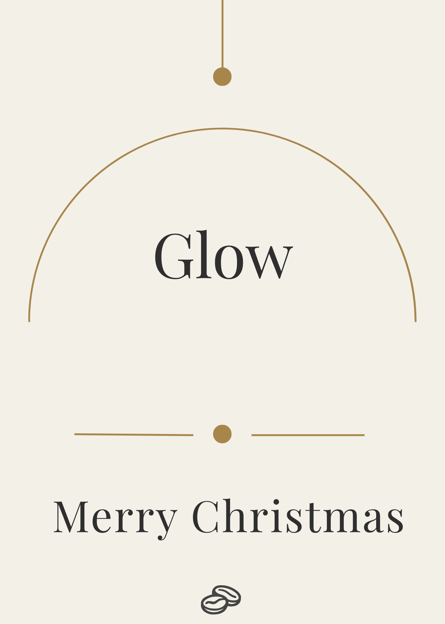 Christmas Card - Glow - Digital Download