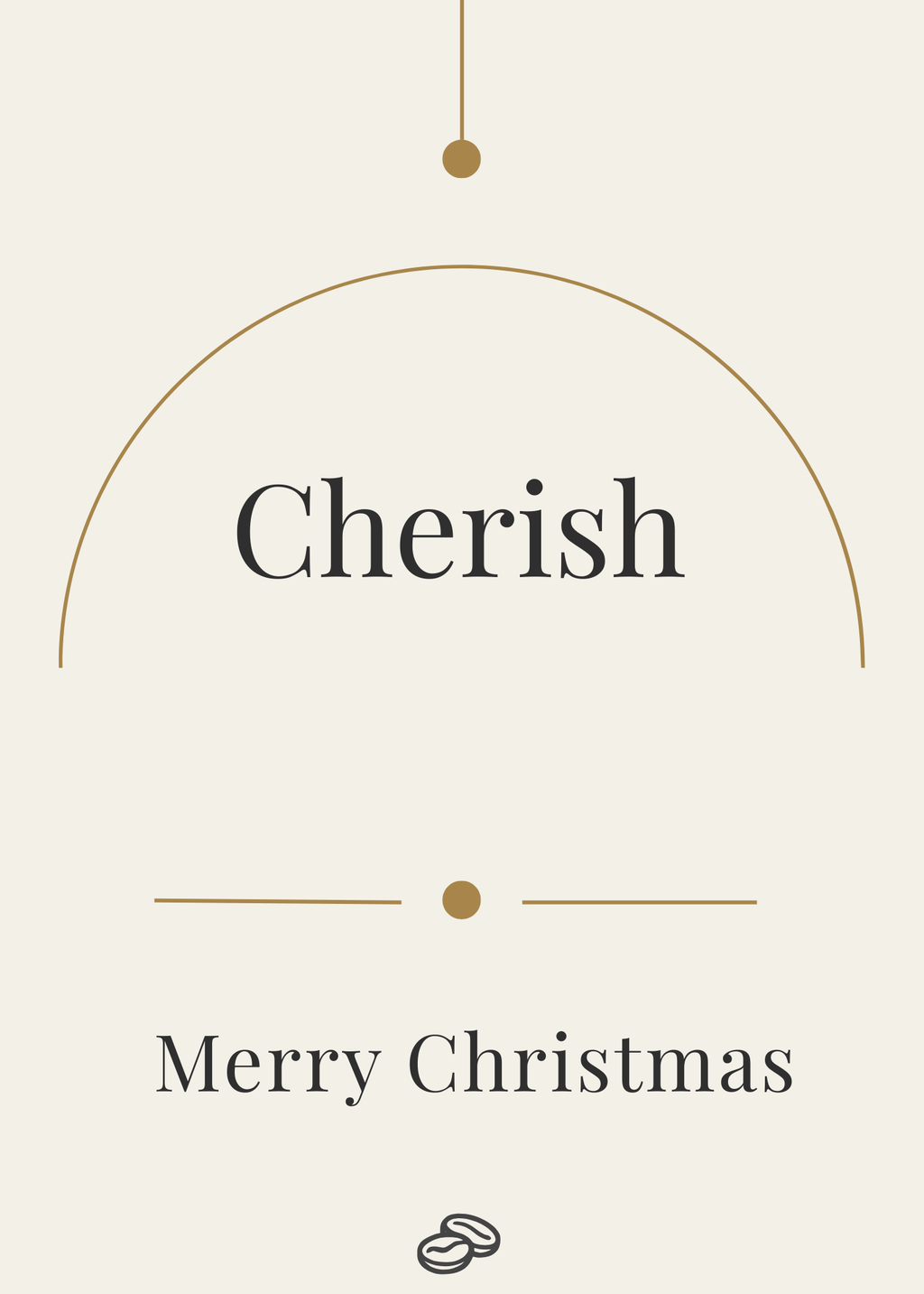 Christmas Card - Cherish - Digital Download