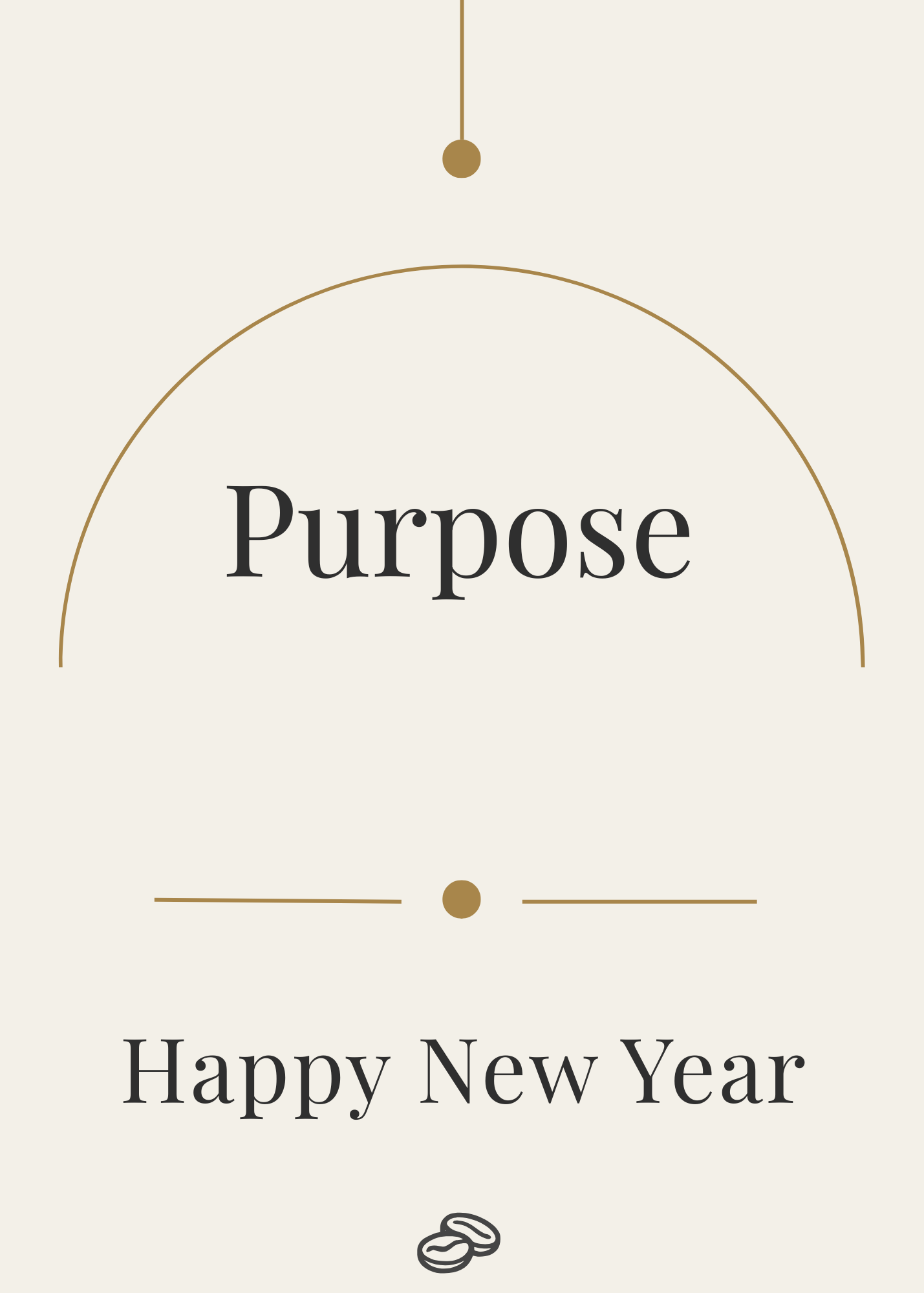 New Year Card - Purpose - Digital Download