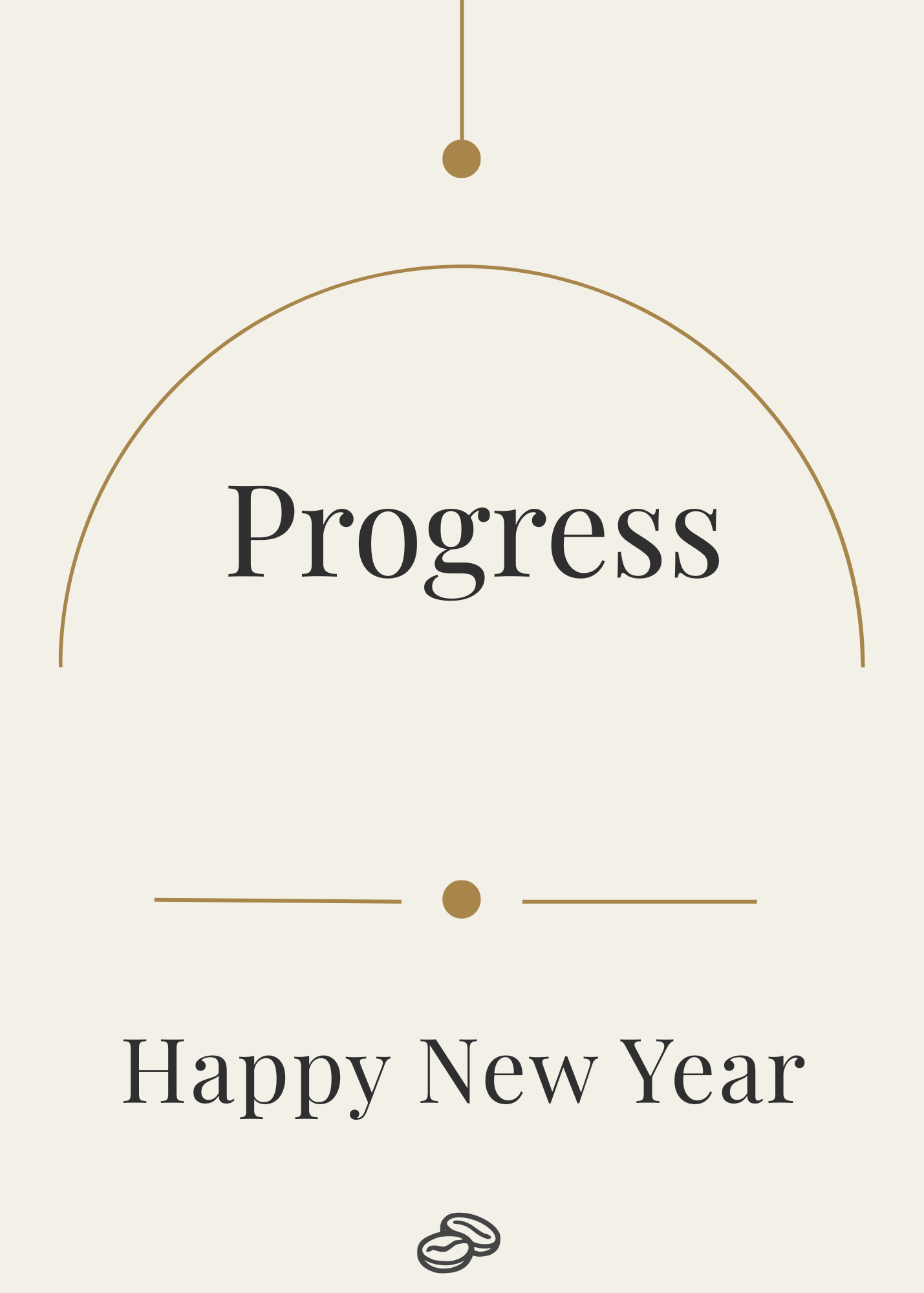 New Year Card - Progress - Digital Download