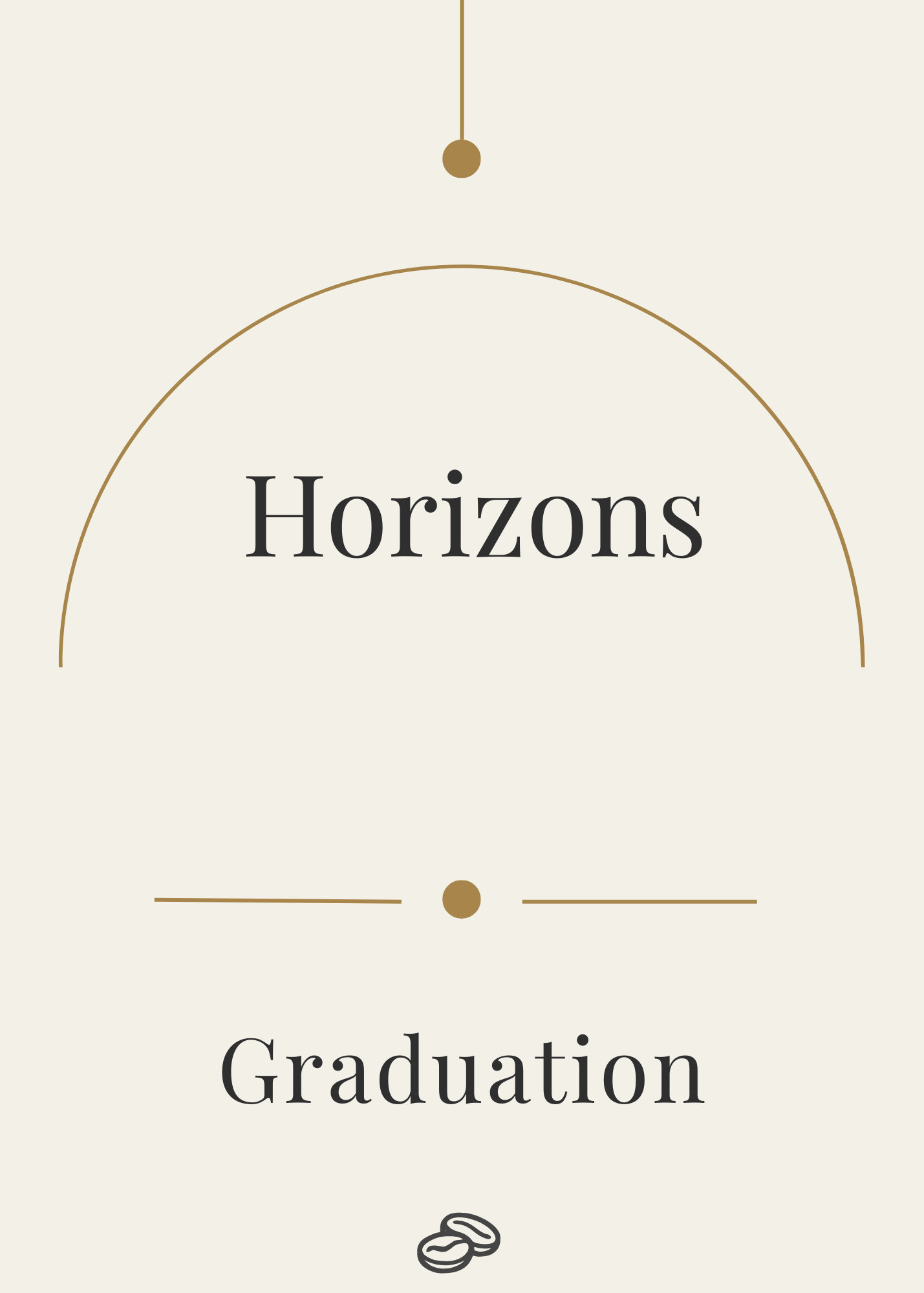 Graduation Card - Horizons - Digital Download