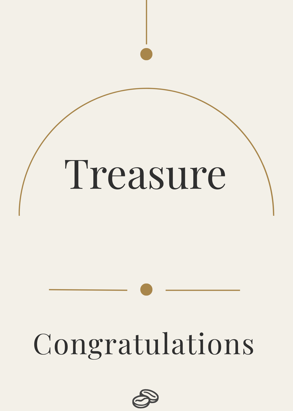 New Baby Card - Treasure - Digital Download