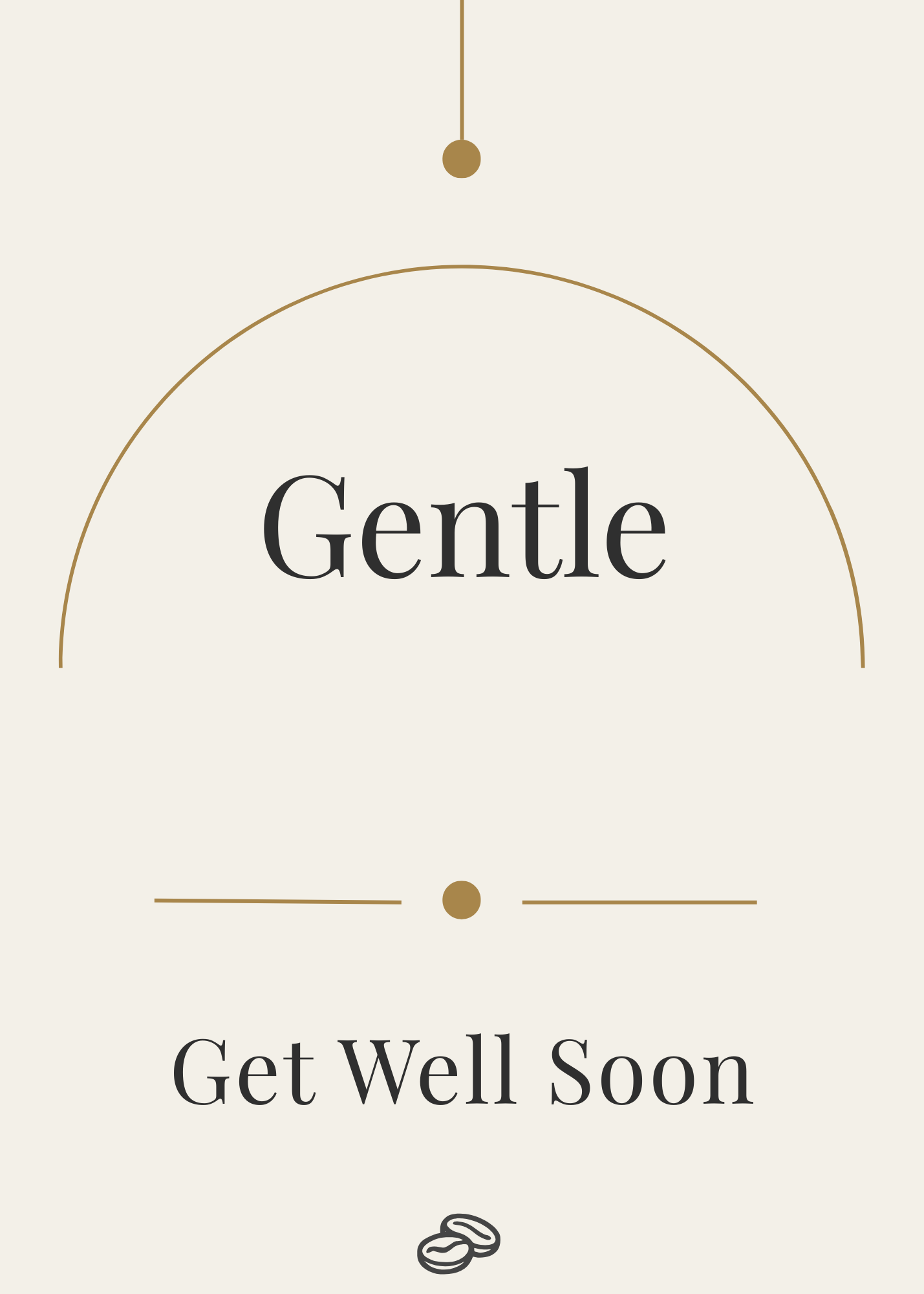 Get Well Soon Card - Gentle - Digital Download