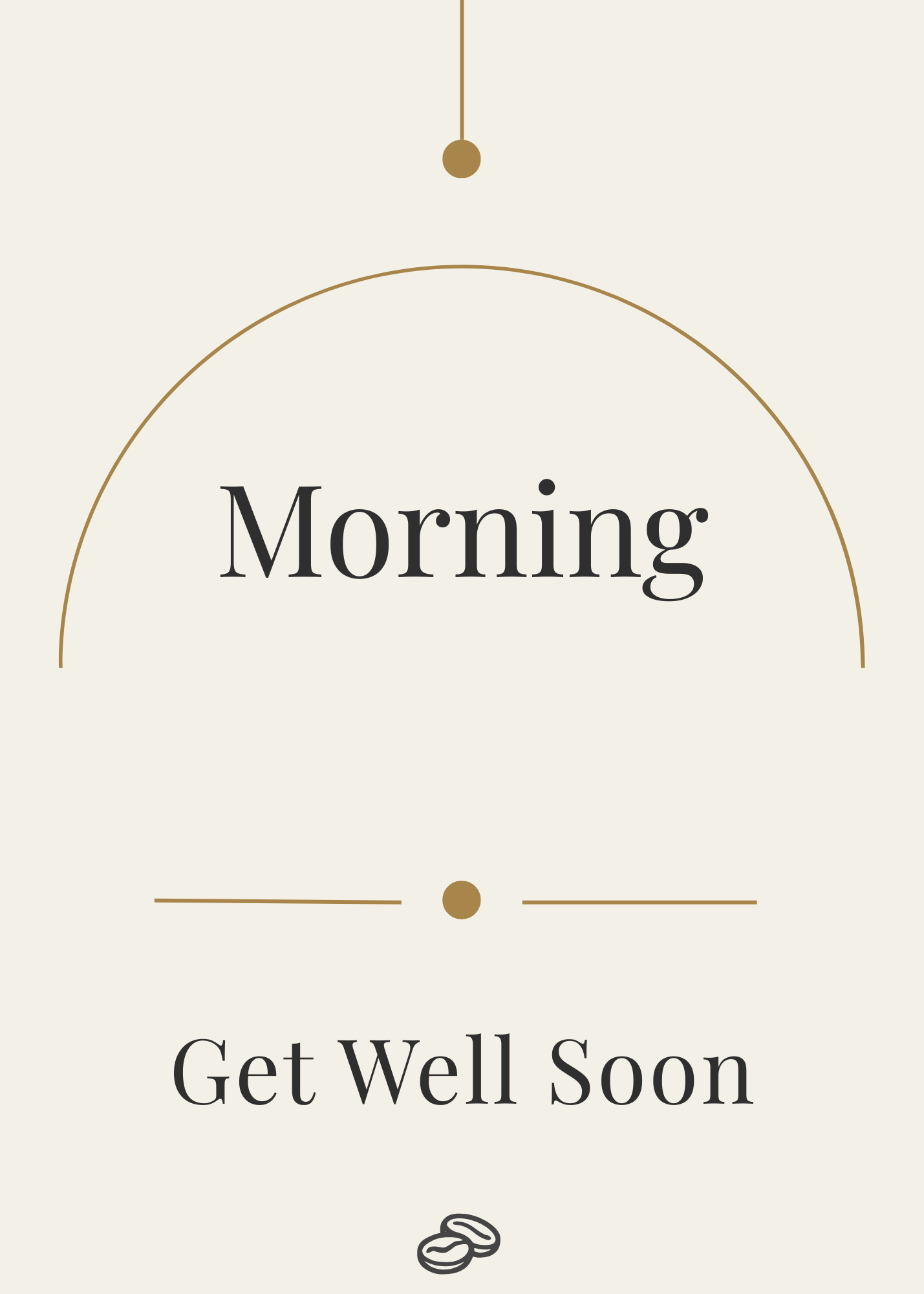 Get Well Soon Card - Morning - Digital Download