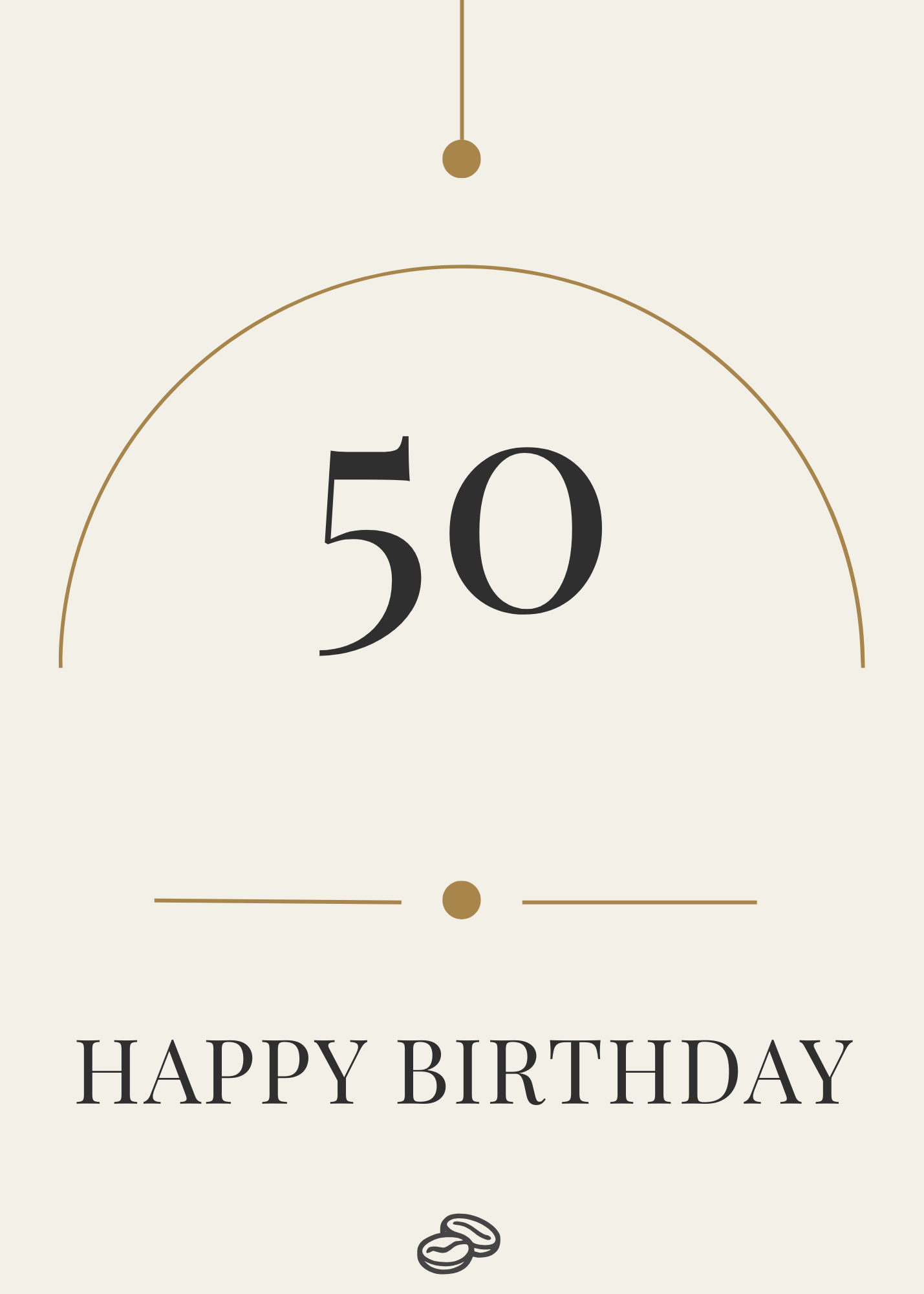 50th Birthday Card - What the Years Have Given - Digital Download