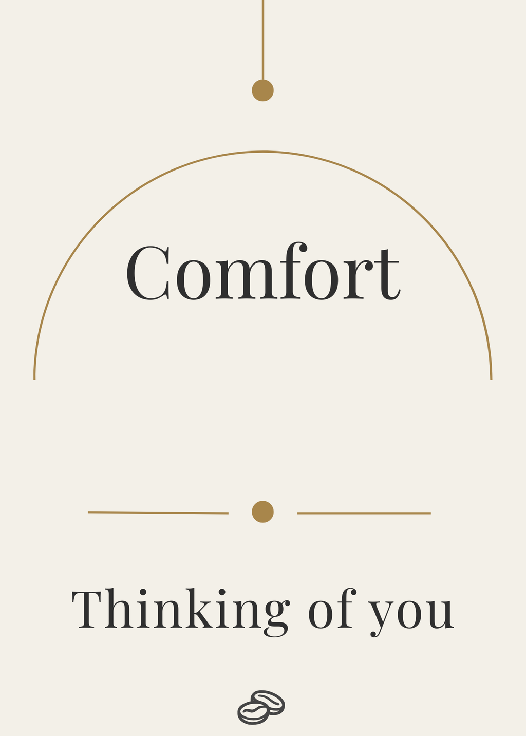 Thinking of You Card - Comfort - Digital Download