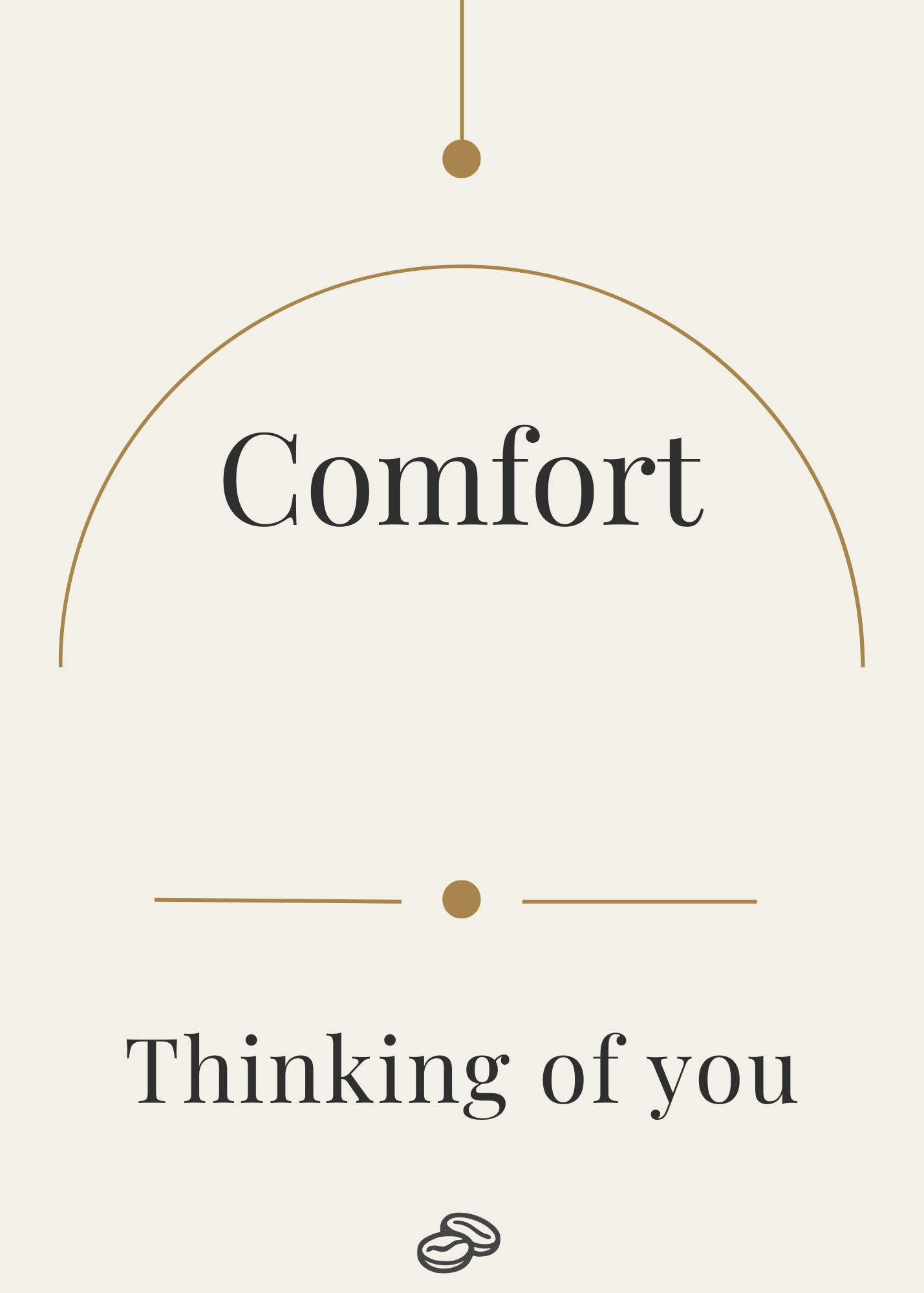Thinking of You Card - Comfort - Digital Download