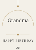Grandma Birthday Card - Digital Download