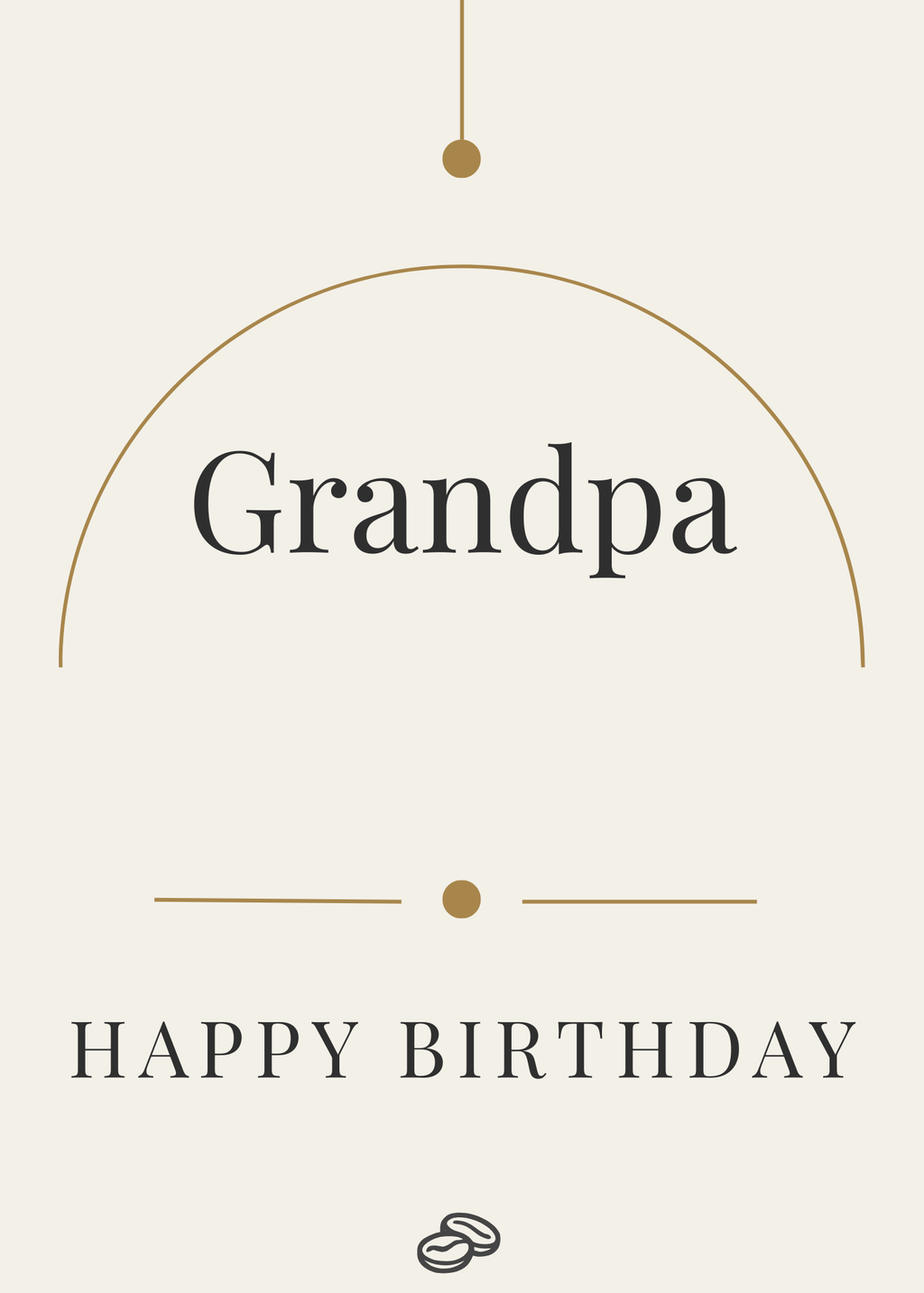 Grandpa Birthday Card - digital Download