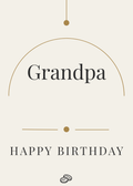 Grandpa Birthday Card - digital Download
