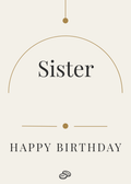 Sister Birthday Card - Digital Download