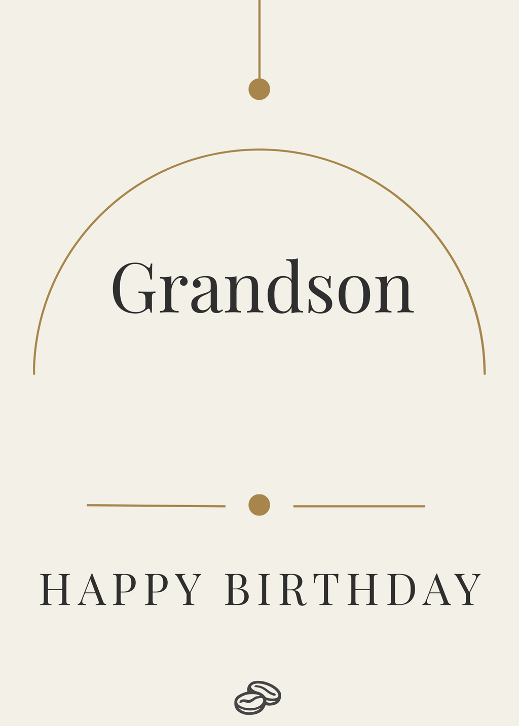 Grandson Birthday Card - Digital Download