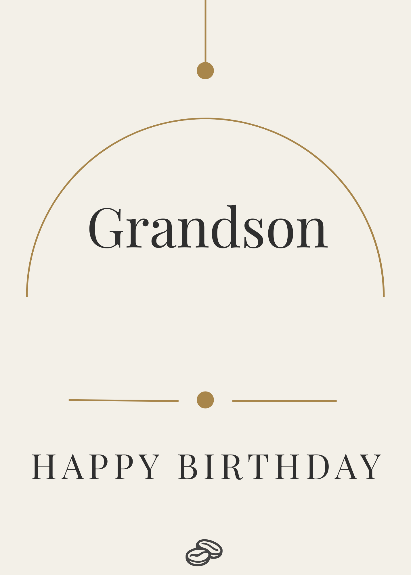 Grandson Birthday Card - Digital Download