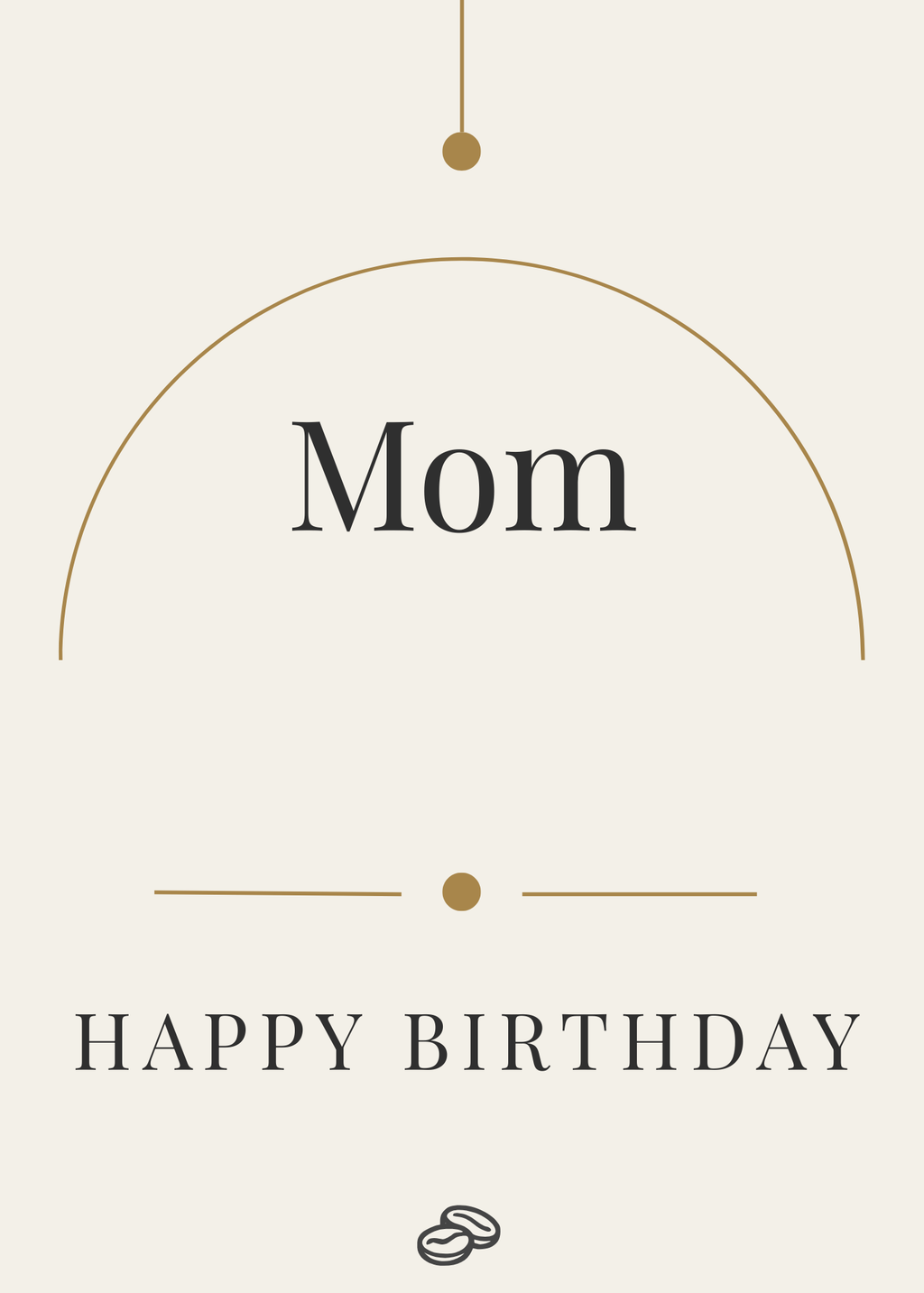 Mom Birthday Card - Digital Download