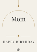 Mom Birthday Card - Digital Download