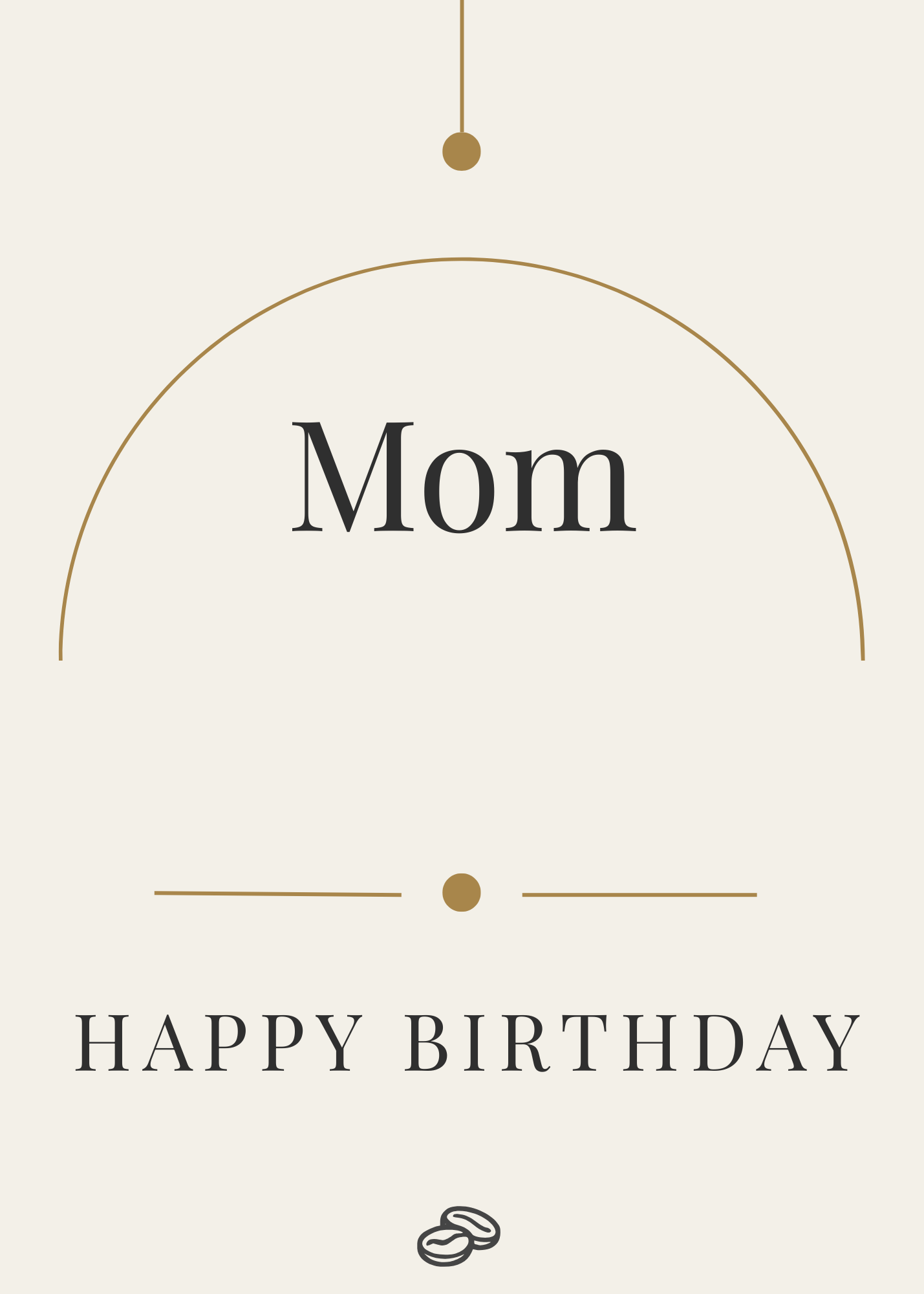 Mom Birthday Card - Digital Download