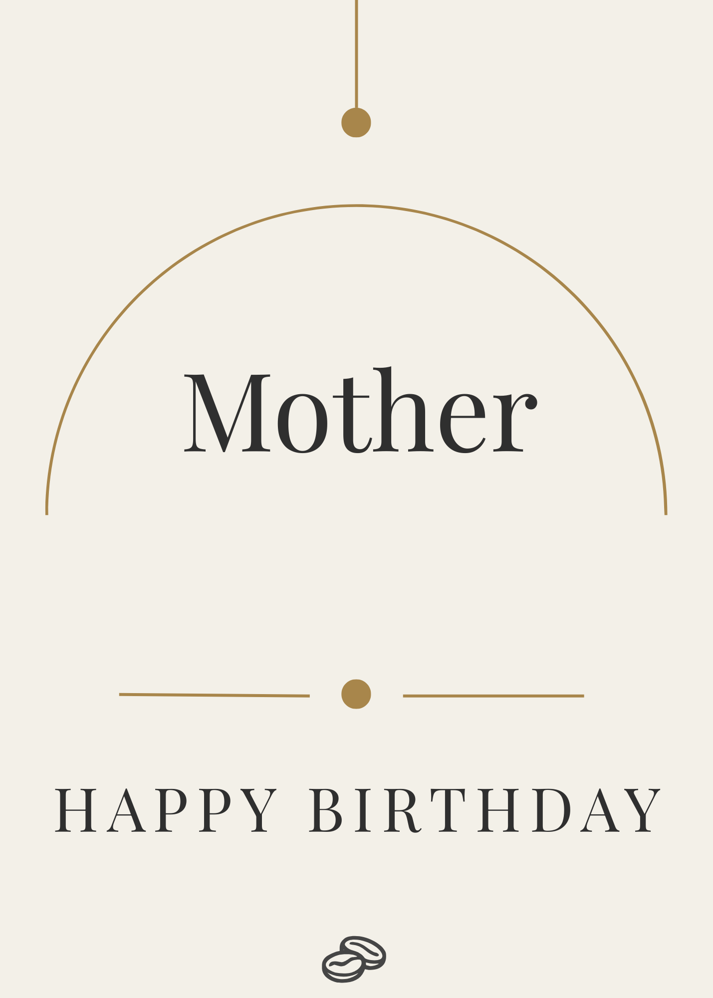 Mother Birthday Card - Digital Download