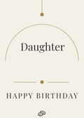 Daughter Birthday Card - More Than Words - Digital Download
