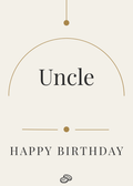 Uncle Birthday Card - A Little Brighter - Digital Download