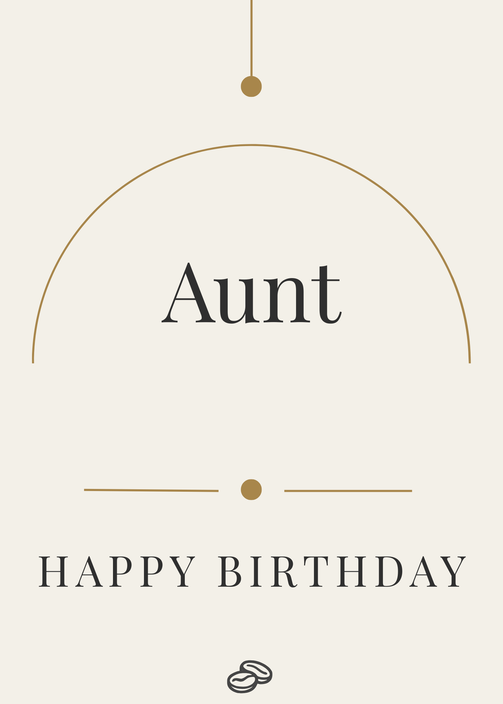 Aunt Birthday Card - One More Memory - Digital Download