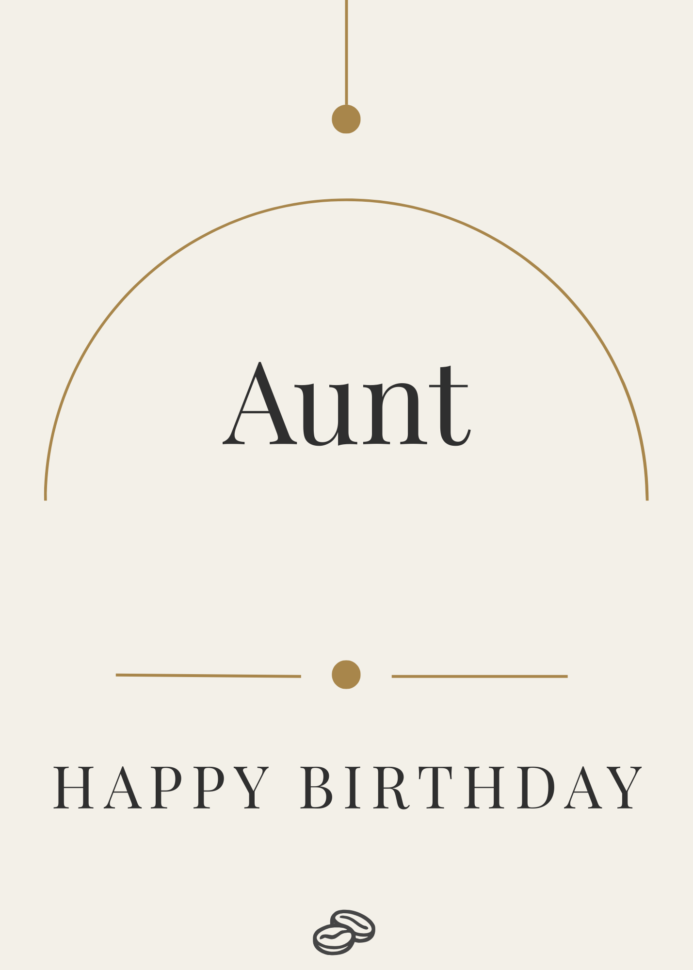 Aunt Birthday Card - One More Memory - Digital Download