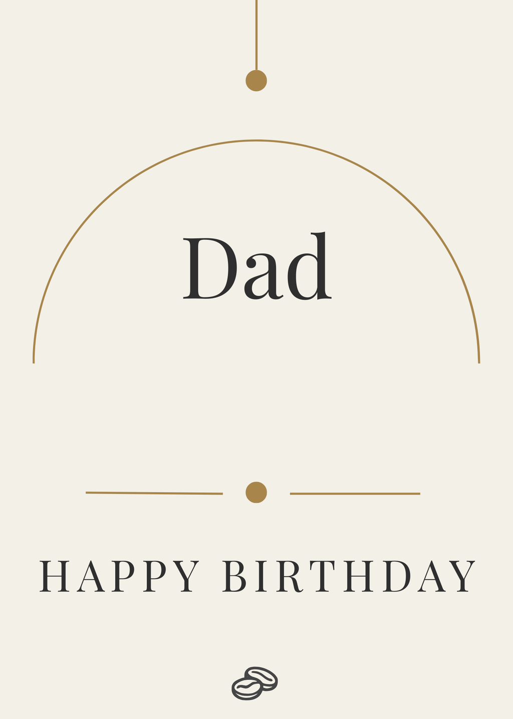 Dad Birthday Card - Digital Download