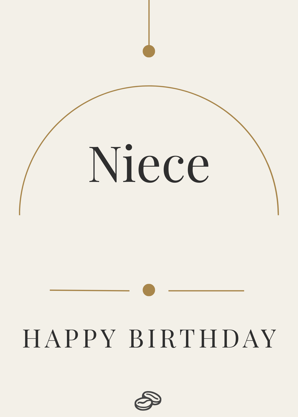 Niece Birthday Card - Life's Sweetest Surprise - Digital Download