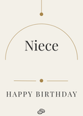 Niece Birthday Card - Life's Sweetest Surprise - Digital Download