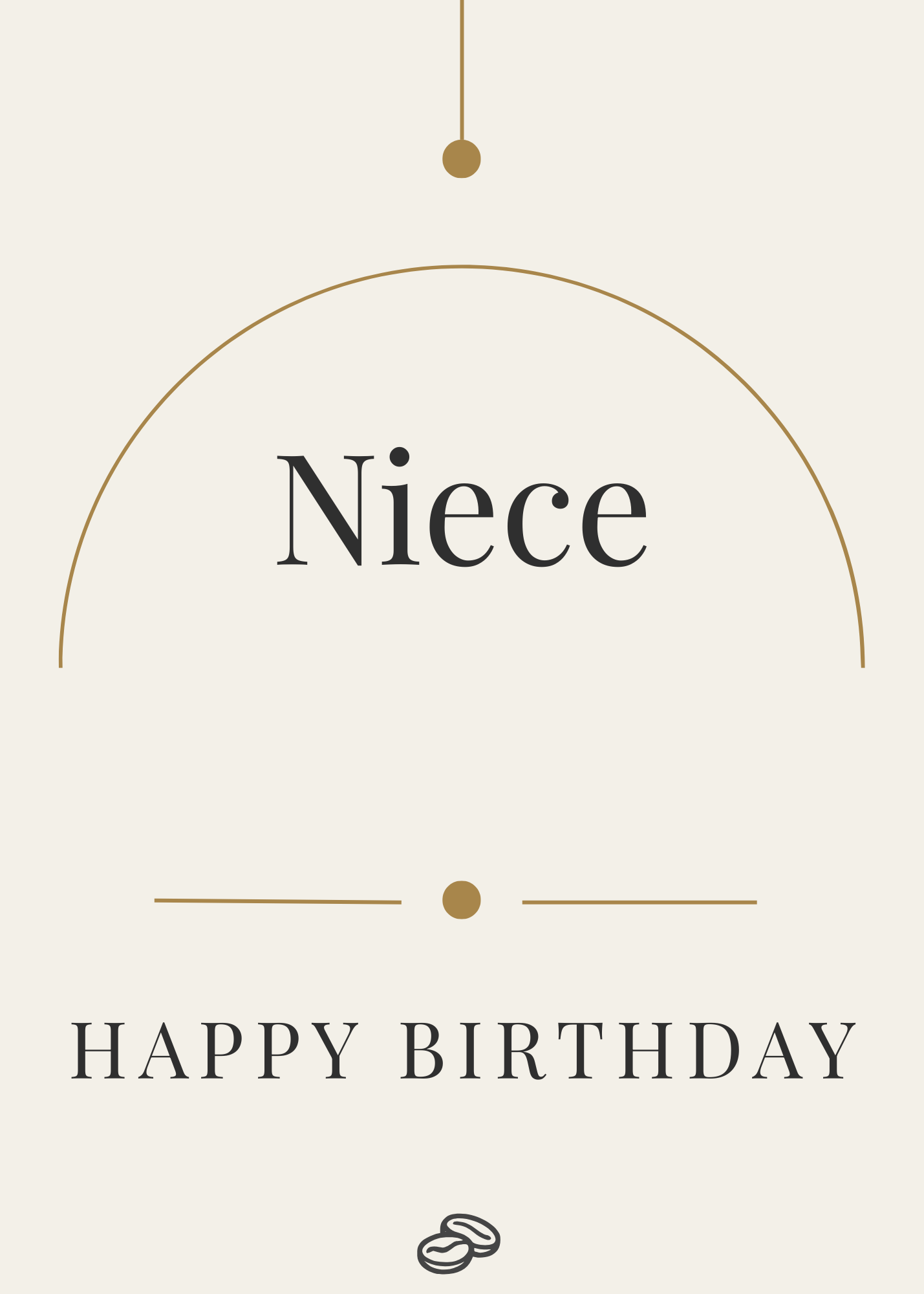 Niece Birthday Card - Life's Sweetest Surprise - Digital Download