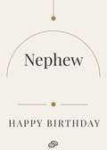 Nephew Birthday Card - Simply by Being You - Digital Download