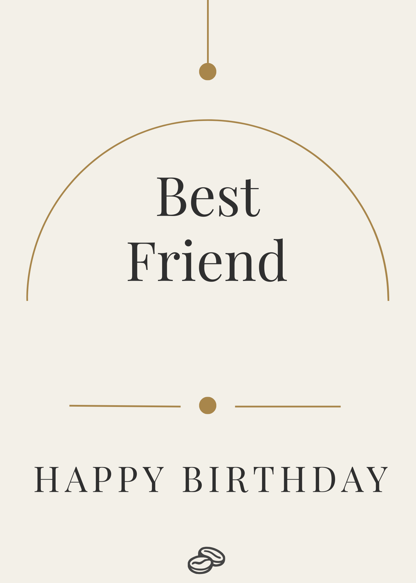 Best Friend Birthday Card - One of Life's Greatest Gifts- Digital Download