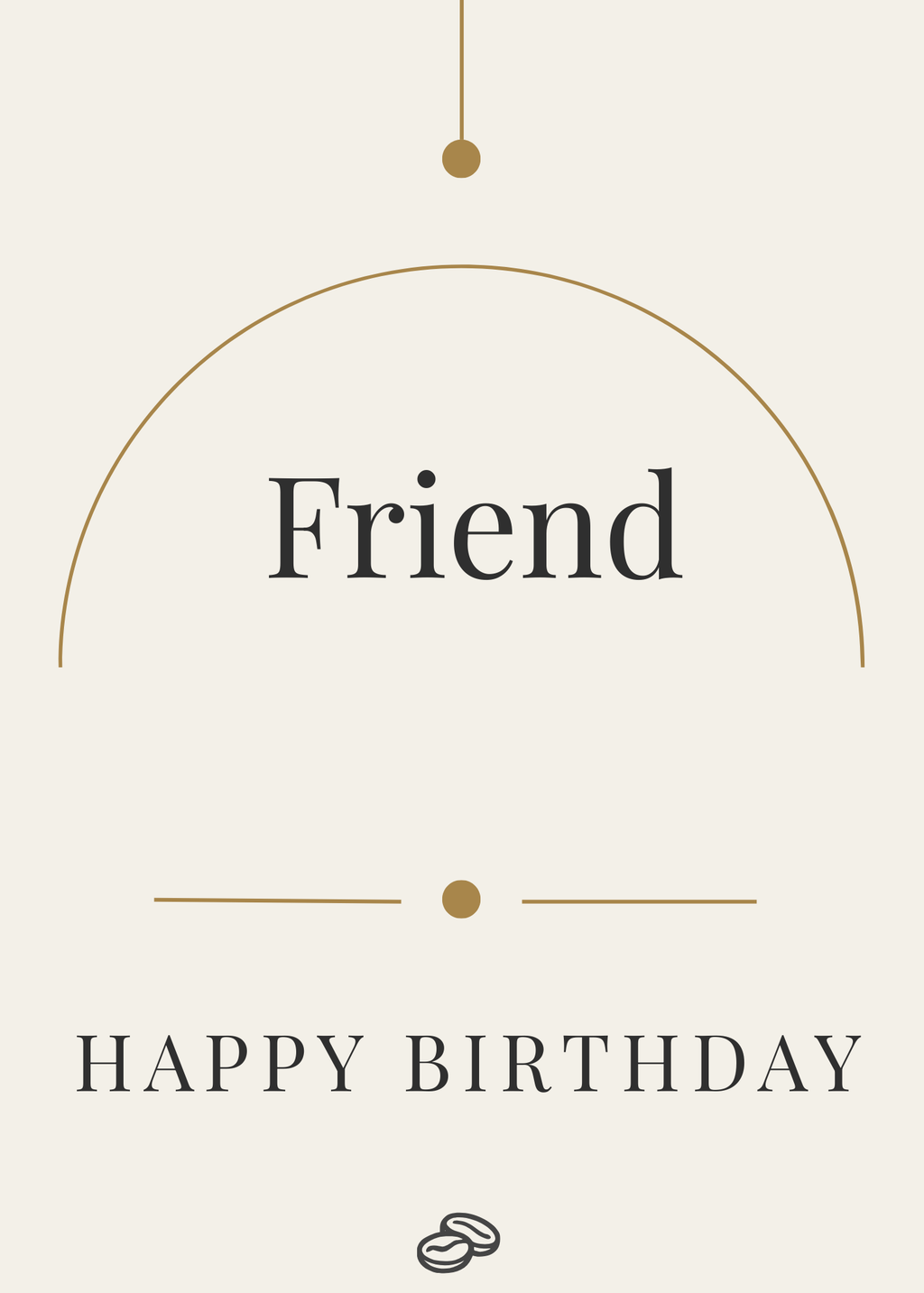 Friend Birthday Card - Exactly Where You're Needed - Digital Download