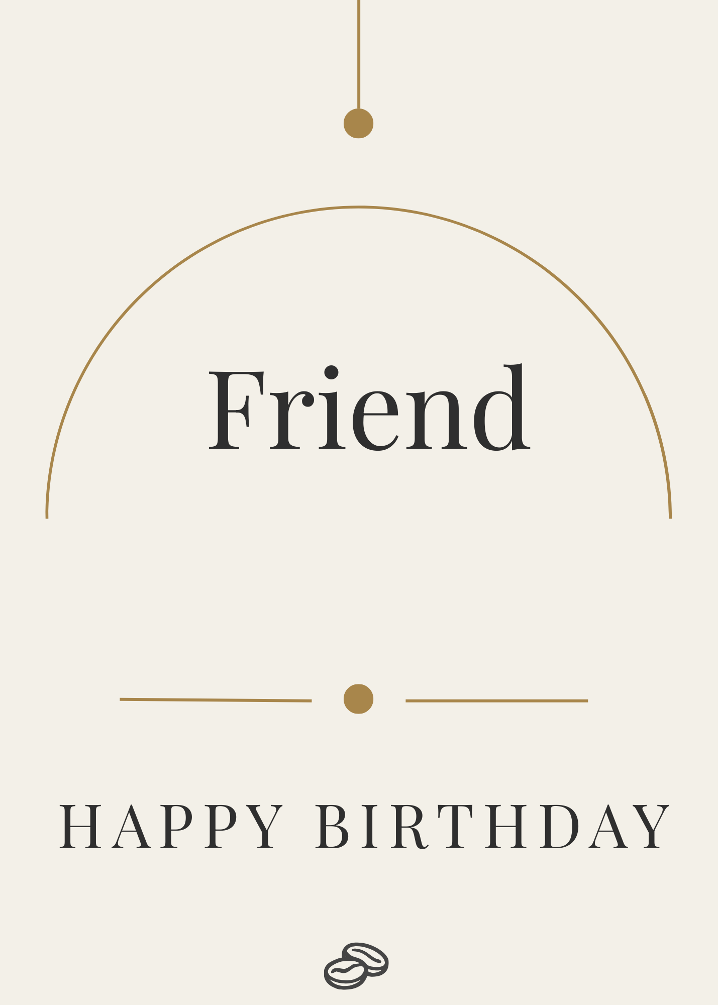 Friend Birthday Card - Exactly Where You're Needed - Digital Download
