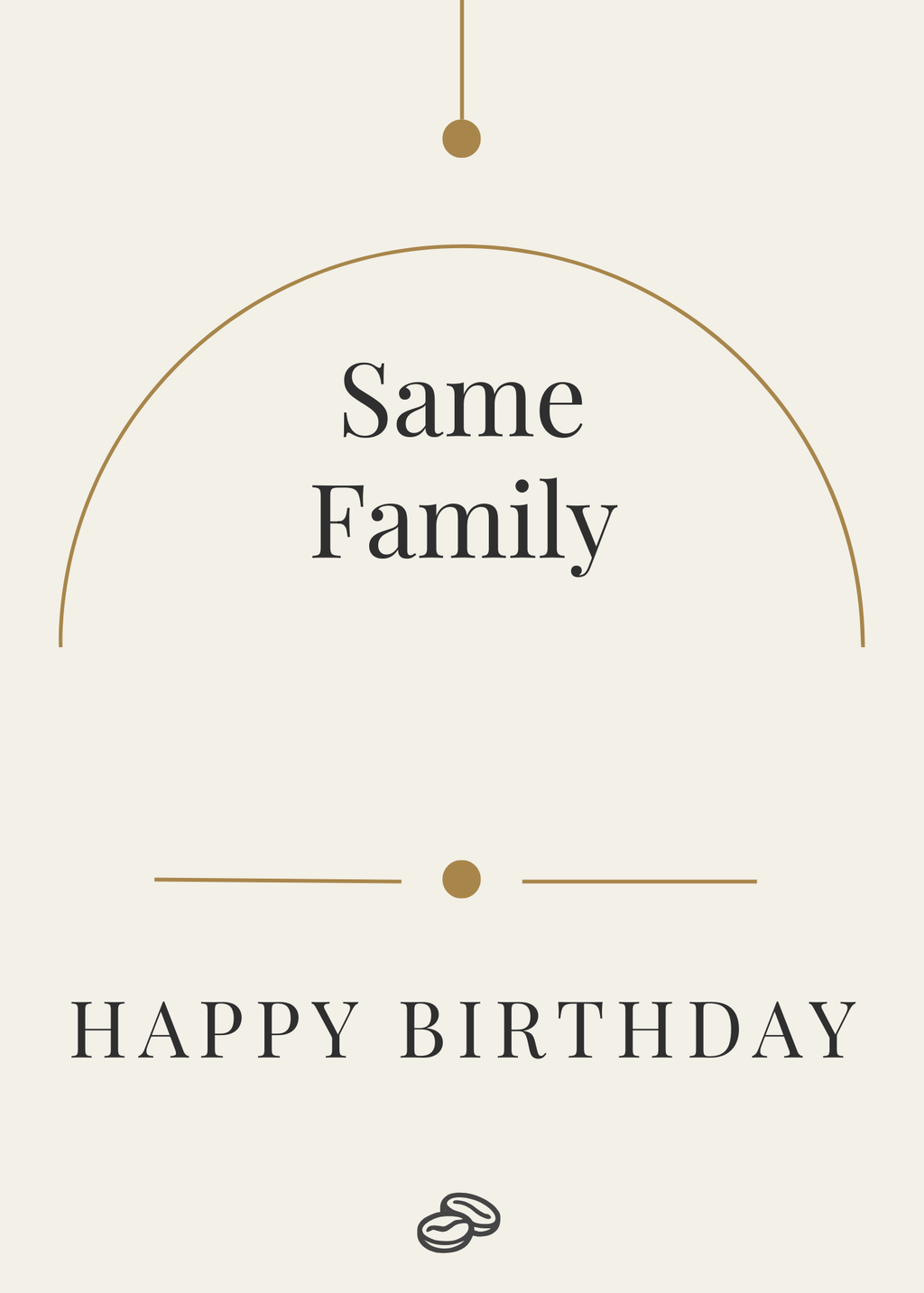 Cousin Birthday Card - Same Family - Digital Download