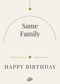 Cousin Birthday Card - Same Family - Digital Download