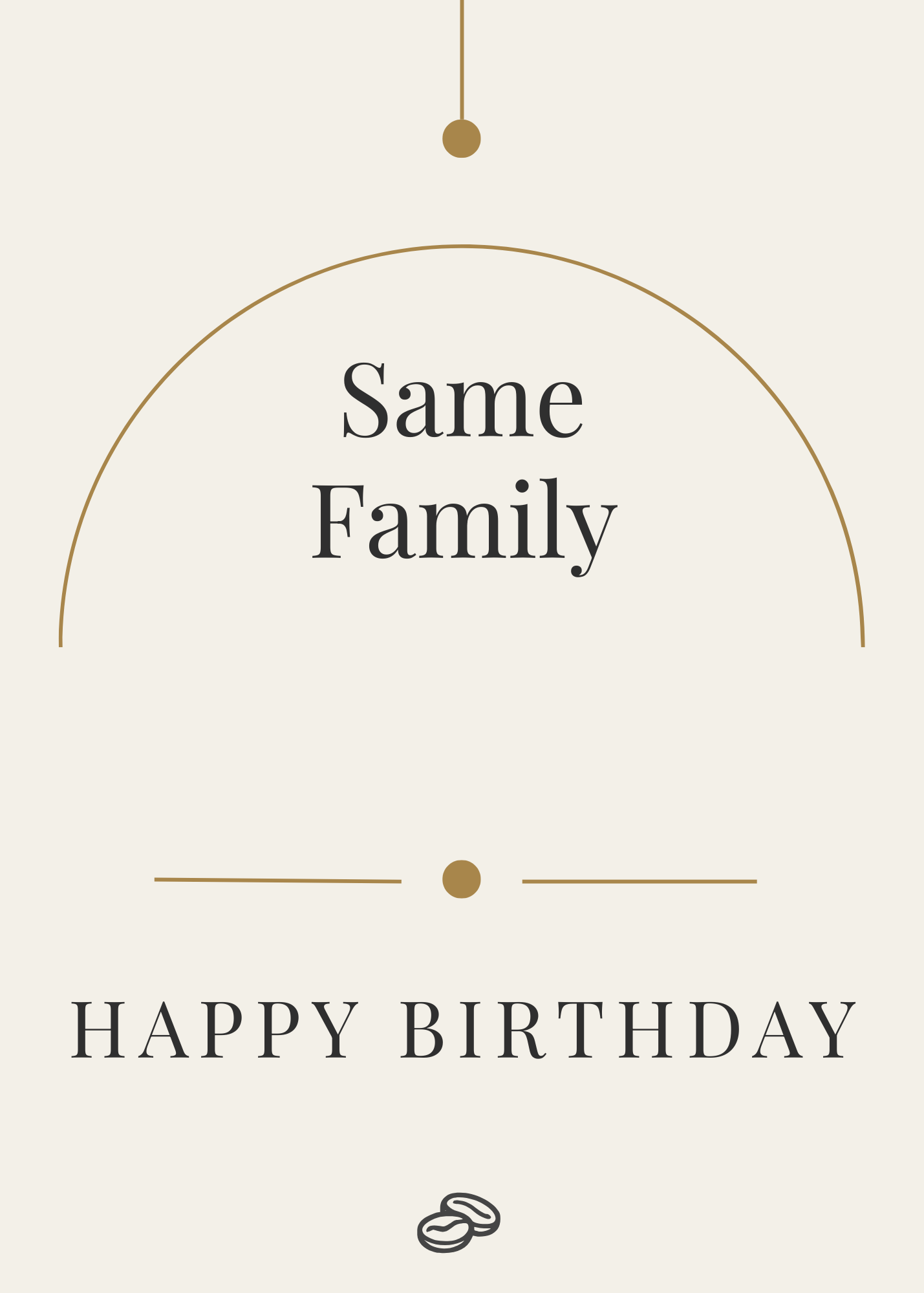 Cousin Birthday Card - Same Family - Digital Download