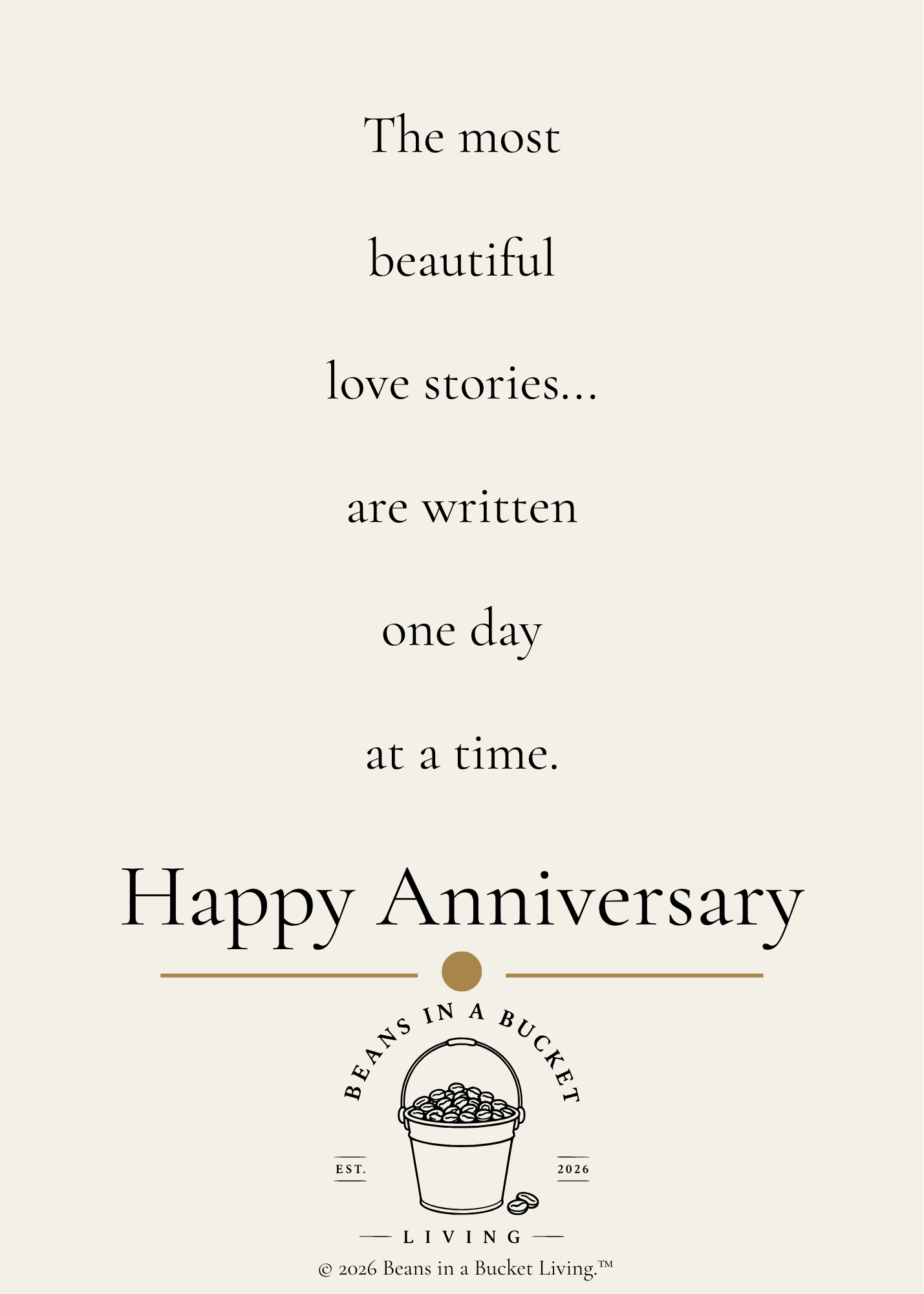 Anniversary Card - Together - Digital Download