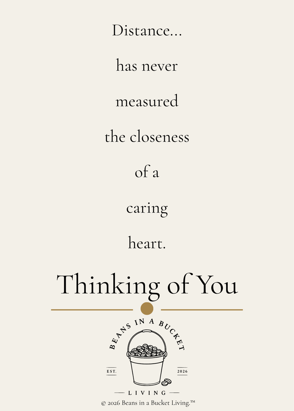 Thinking of You Card - Close - Digital Download