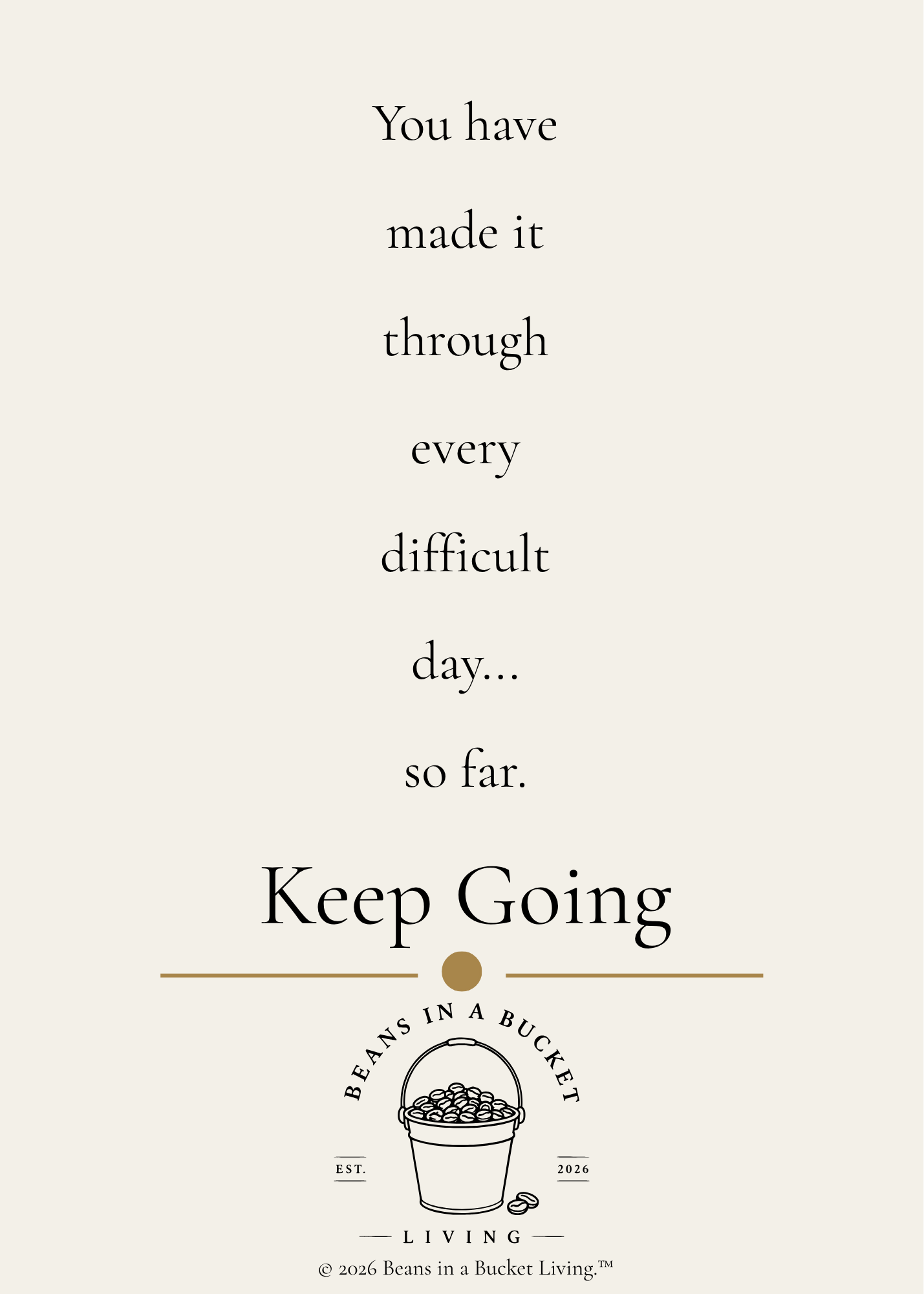 Keep Going Card - Rise - Digital Download