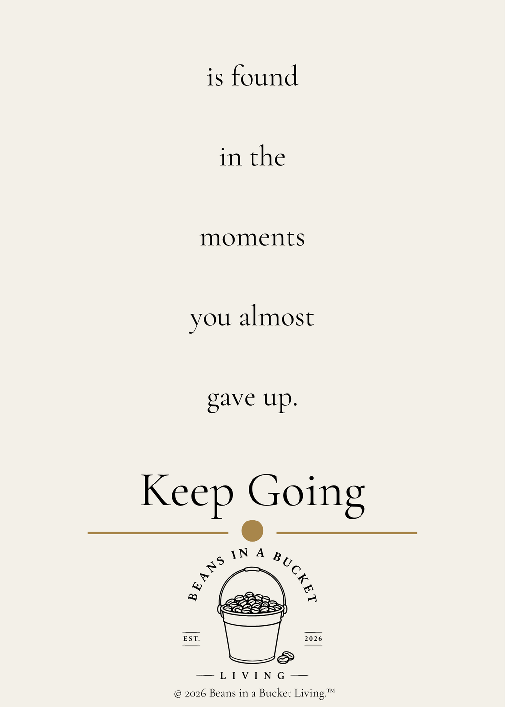 Keep Going Card - Strength - Digital Download